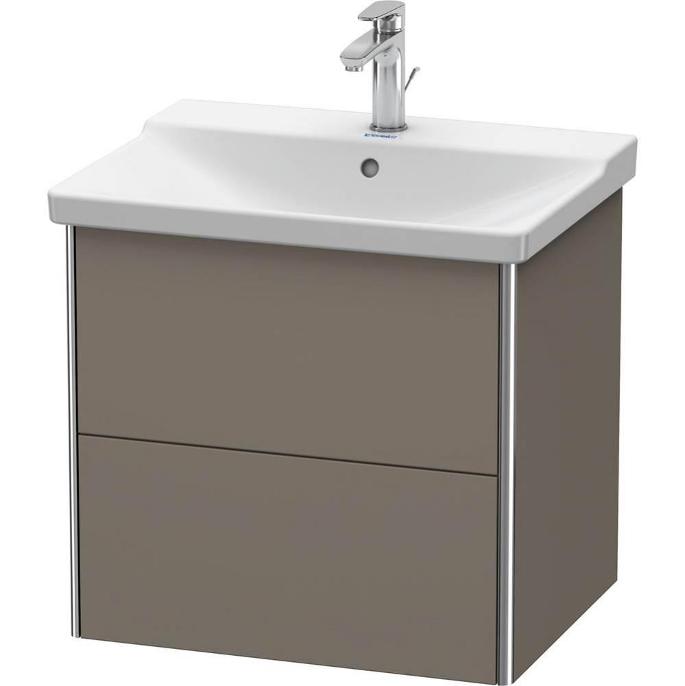 Duravit XSquare Vanity Unit Wall-Mounted  Flannel Gray Satin Matte