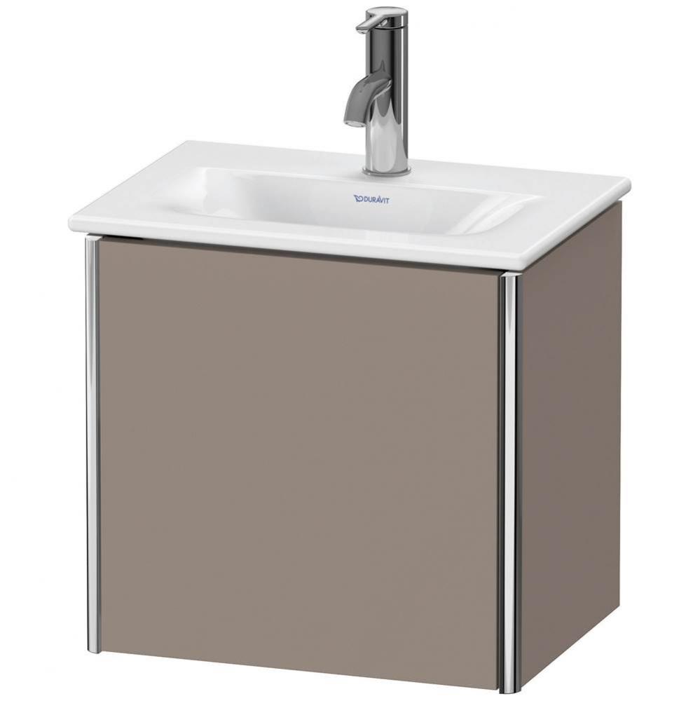 Duravit XSquare One Door Wall-Mount Vanity Unit Basalt