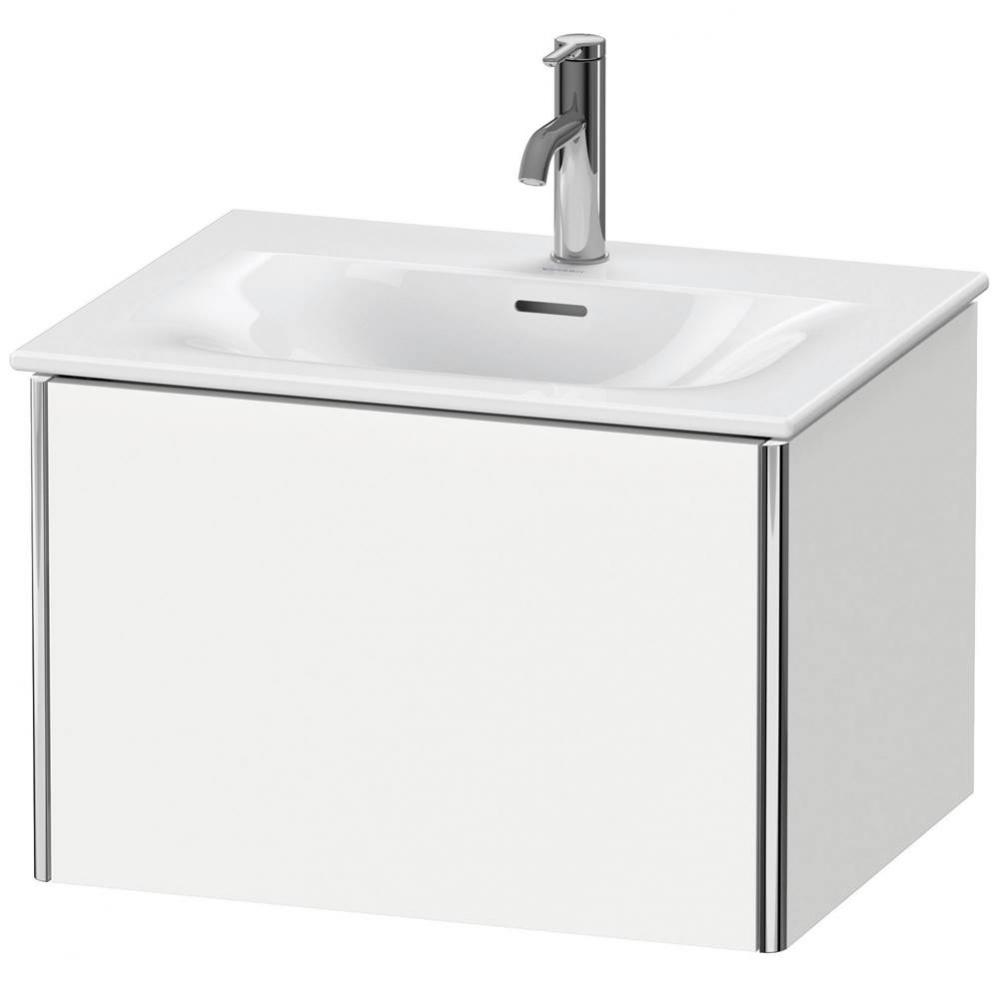 Duravit XSquare One Drawer Wall-Mount Vanity Unit White