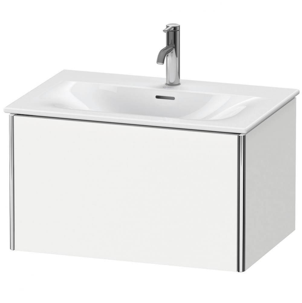 Duravit XSquare One Drawer Wall-Mount Vanity Unit White