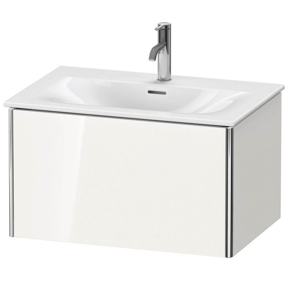 Duravit XSquare One Drawer Wall-Mount Vanity Unit White