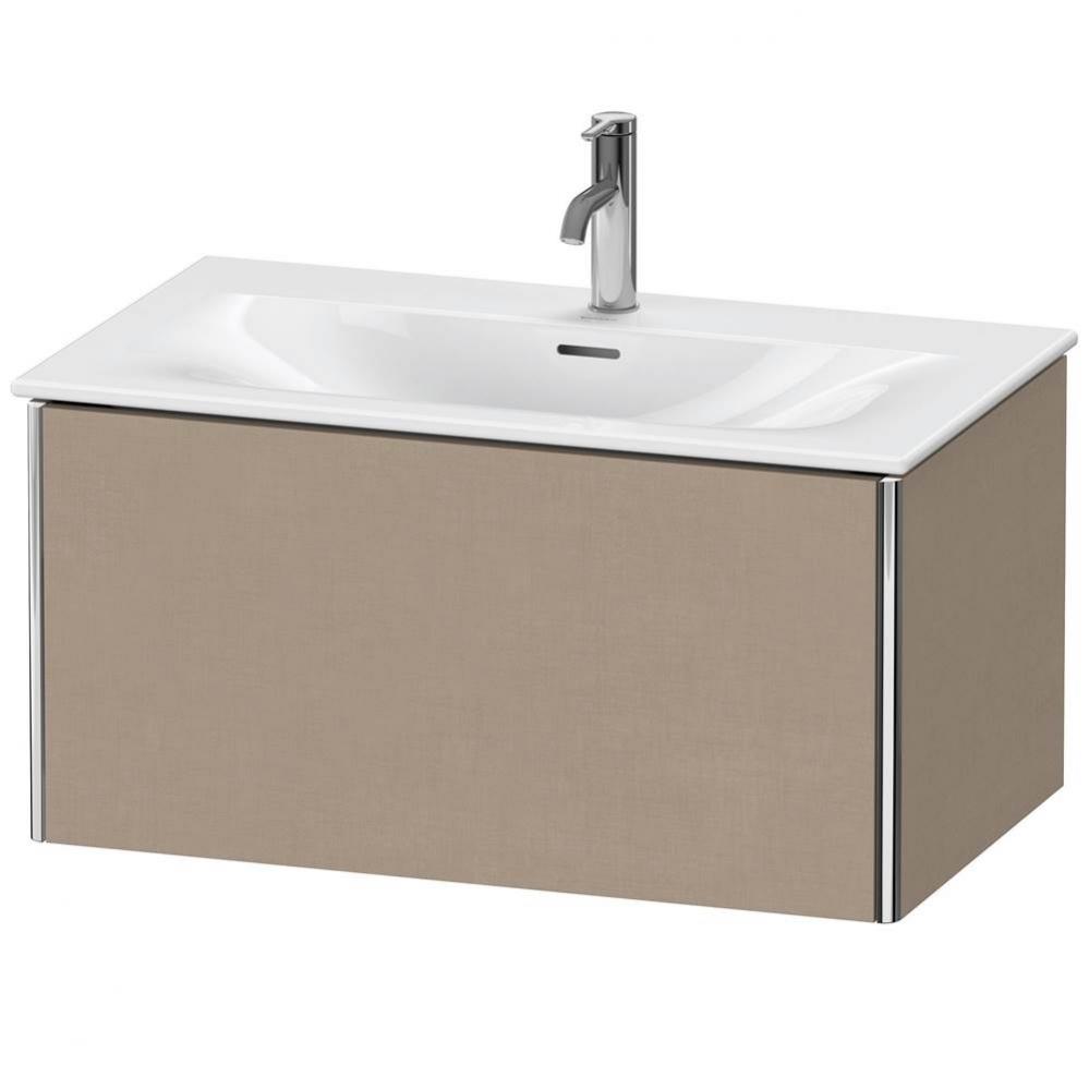 Duravit XSquare One Drawer Wall-Mount Vanity Unit Linen