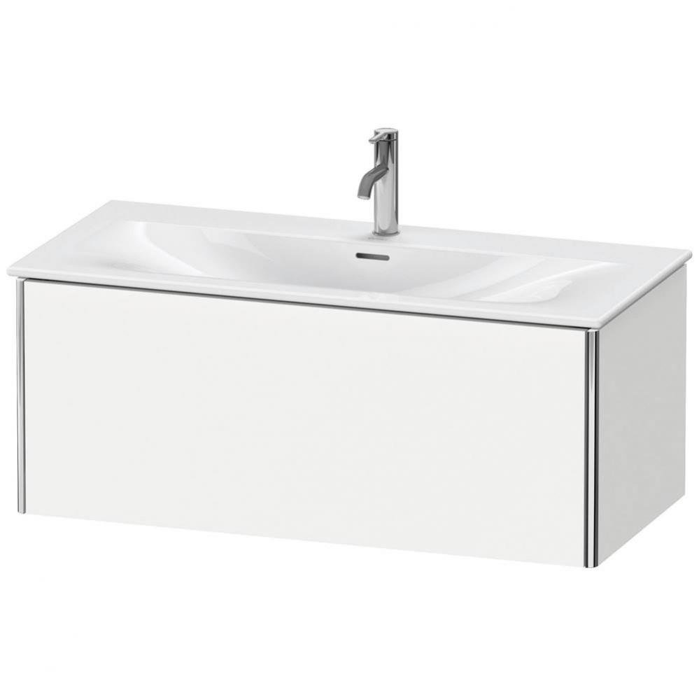 Duravit XSquare One Drawer Wall-Mount Vanity Unit White