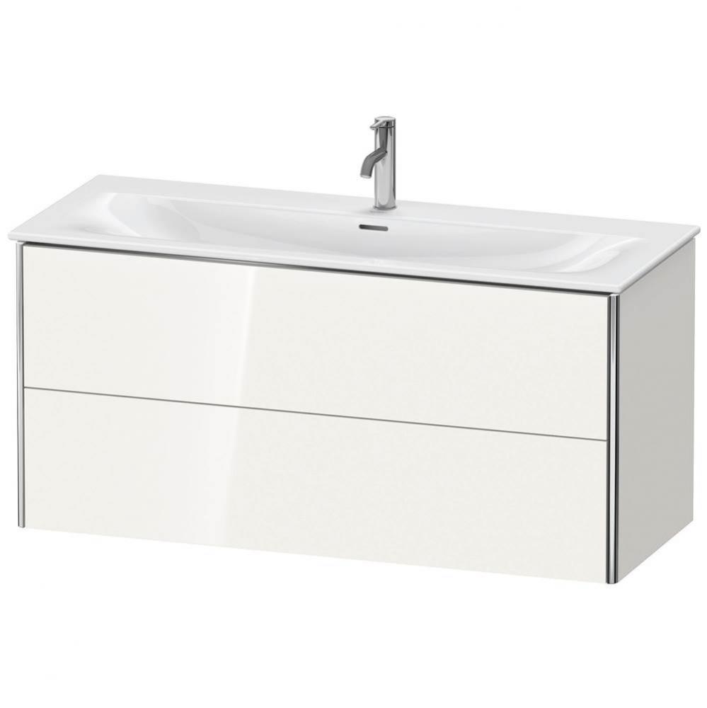 Duravit XSquare Two Drawer Wall-Mount Vanity Unit White