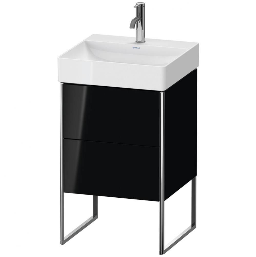 Duravit XSquare Two Drawer Floorstanding Vanity Unit Cappuccino