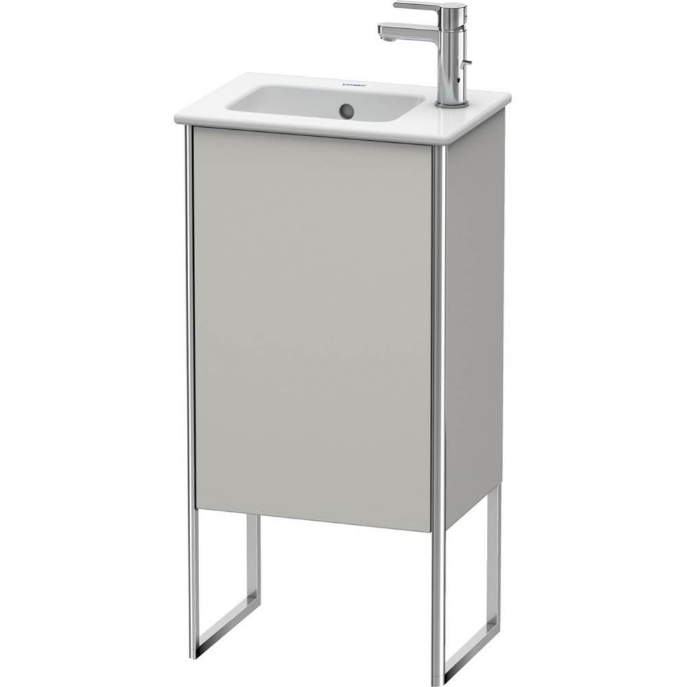 Duravit XSquare One Door Floorstanding Vanity Unit Concrete Gray