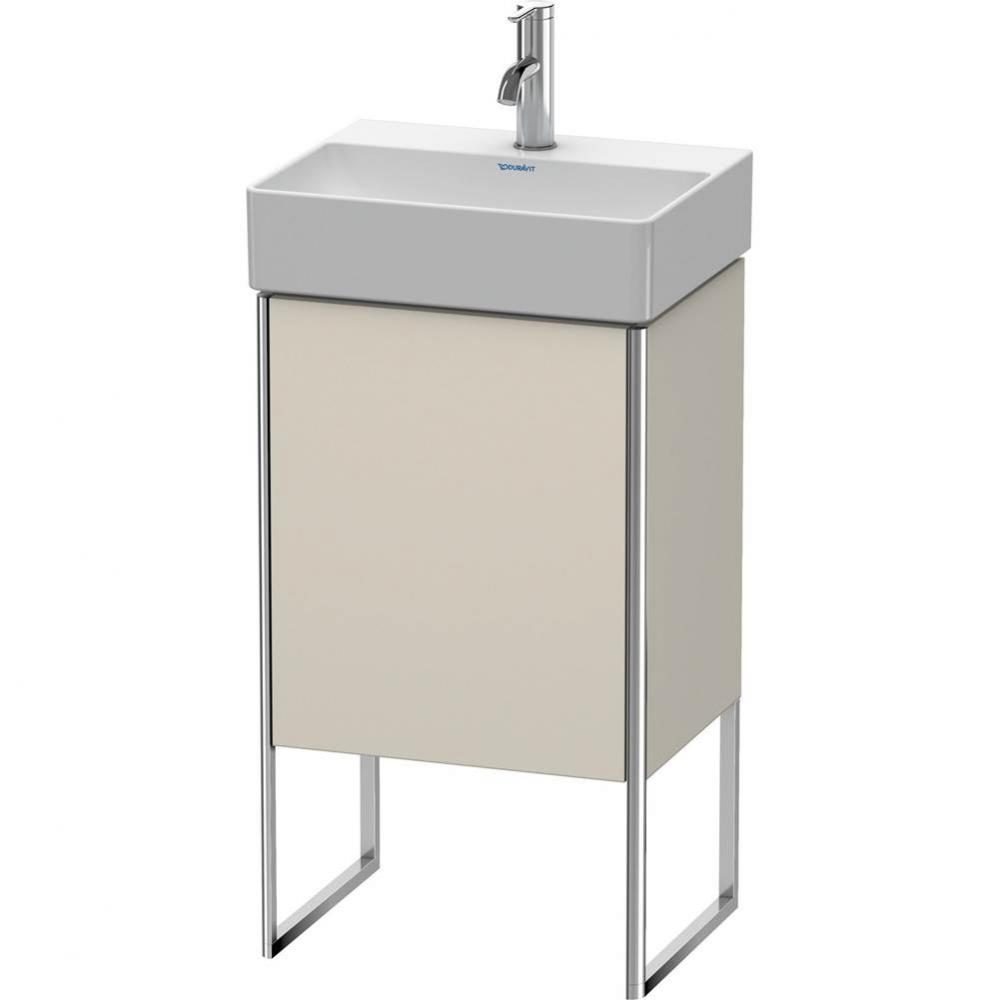 Duravit XSquare One Door Floorstanding Vanity Unit Taupe