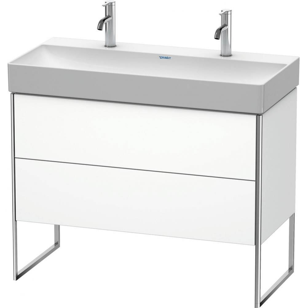 Duravit XSquare Two Drawer Floorstanding Vanity Unit White