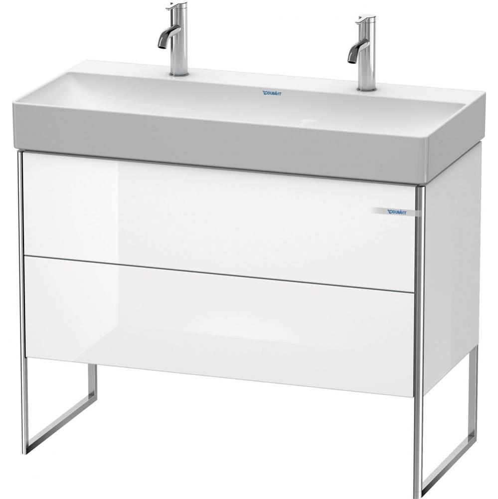 Duravit XSquare Two Drawer Floorstanding Vanity Unit White