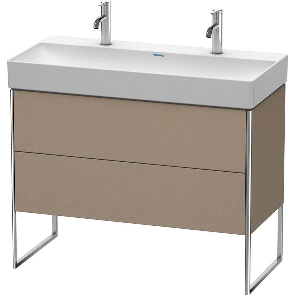 Duravit XSquare Two Drawer Floorstanding Vanity Unit Linen