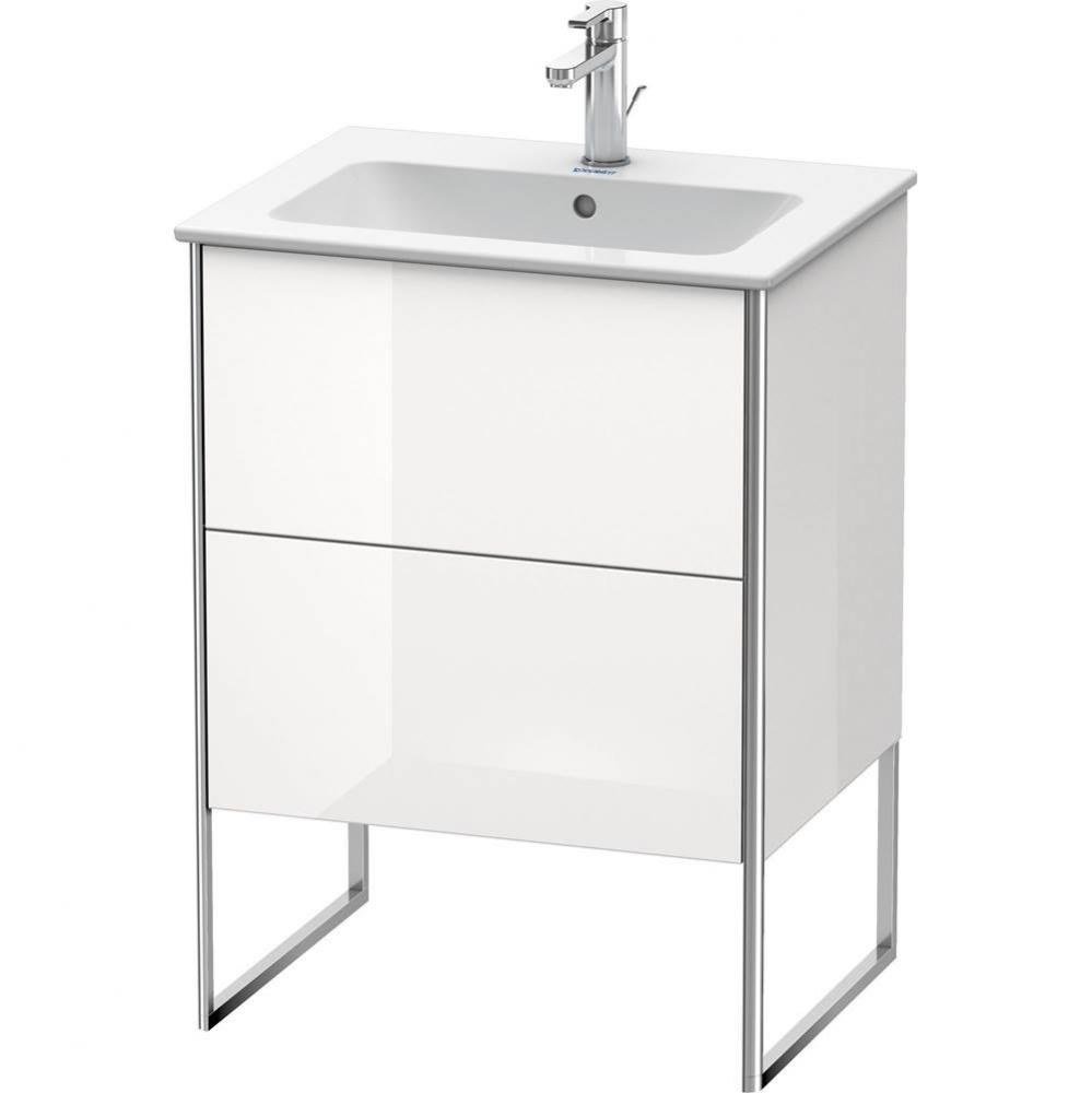 Duravit XSquare Two Drawer Floorstanding Vanity Unit White