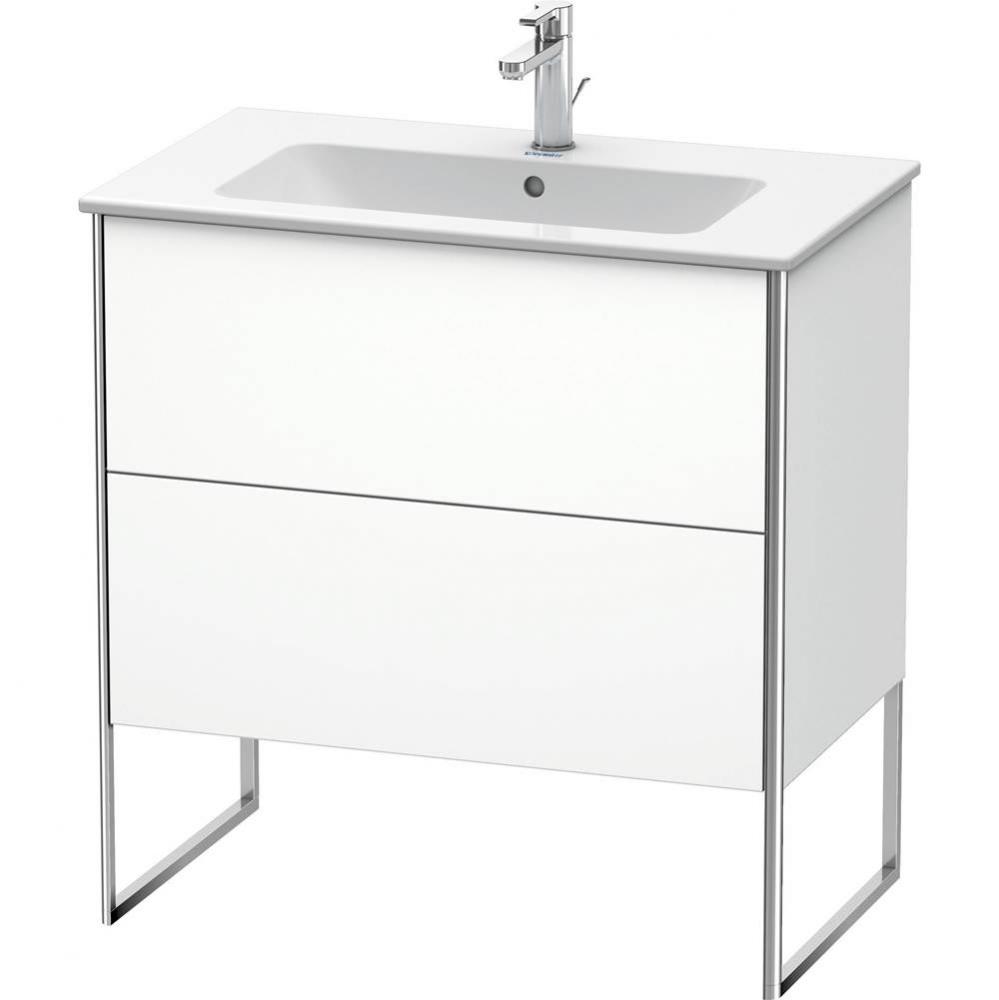 Duravit XSquare Two Drawer Floorstanding Vanity Unit White