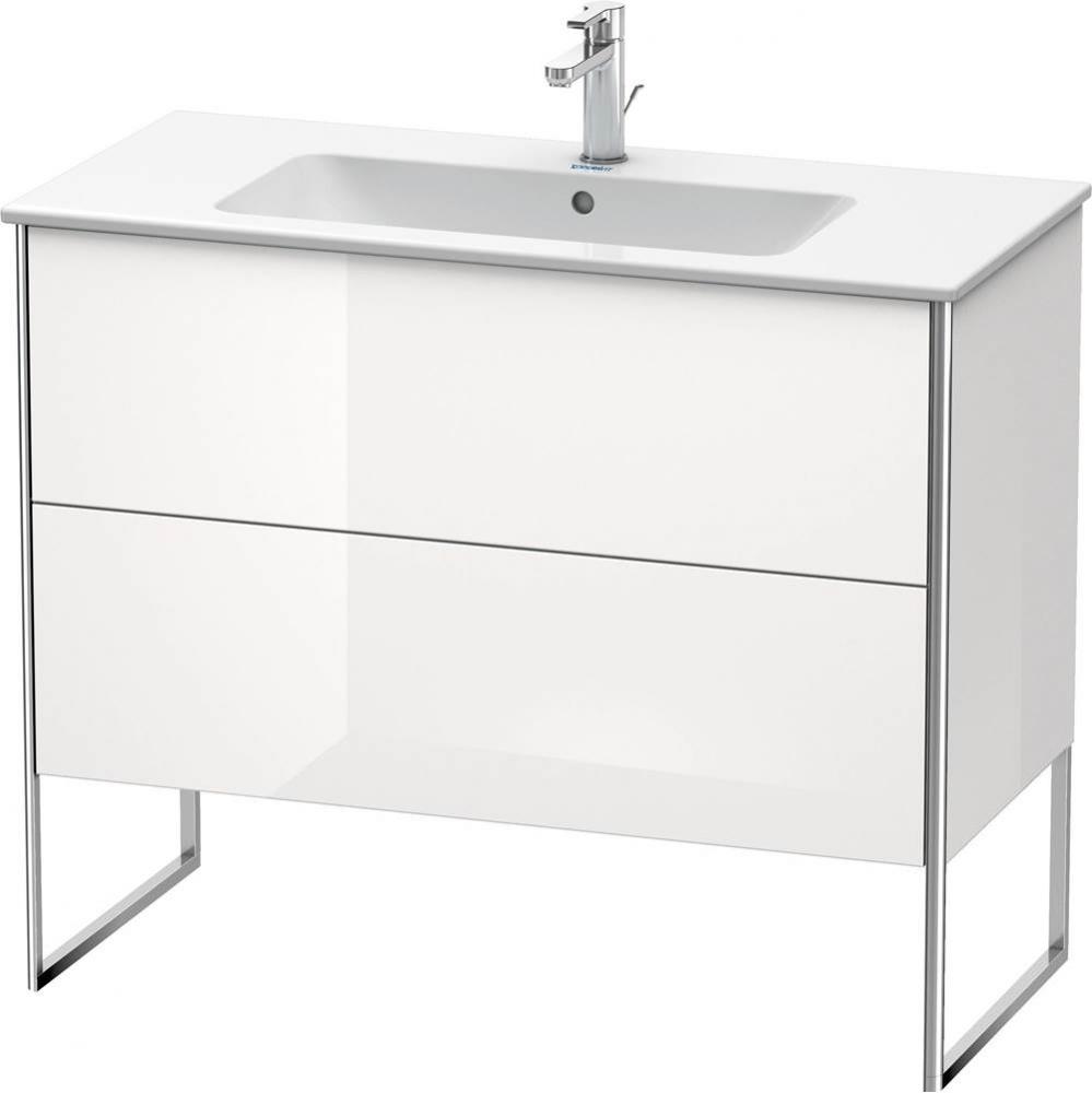 Duravit XSquare Two Drawer Floorstanding Vanity Unit White