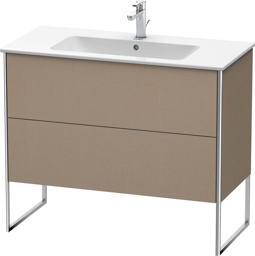 Duravit XSquare Two Drawer Floorstanding Vanity Unit Linen