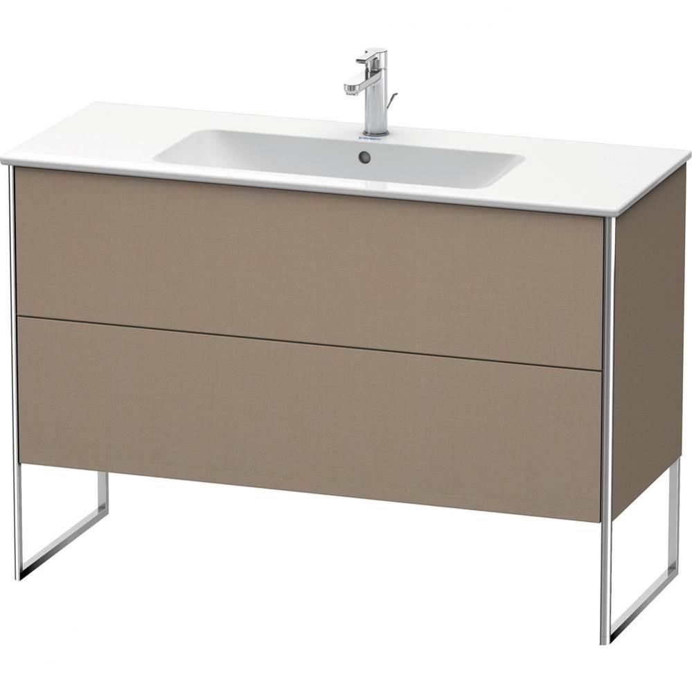 Duravit XSquare Two Drawer Floorstanding Vanity Unit Linen