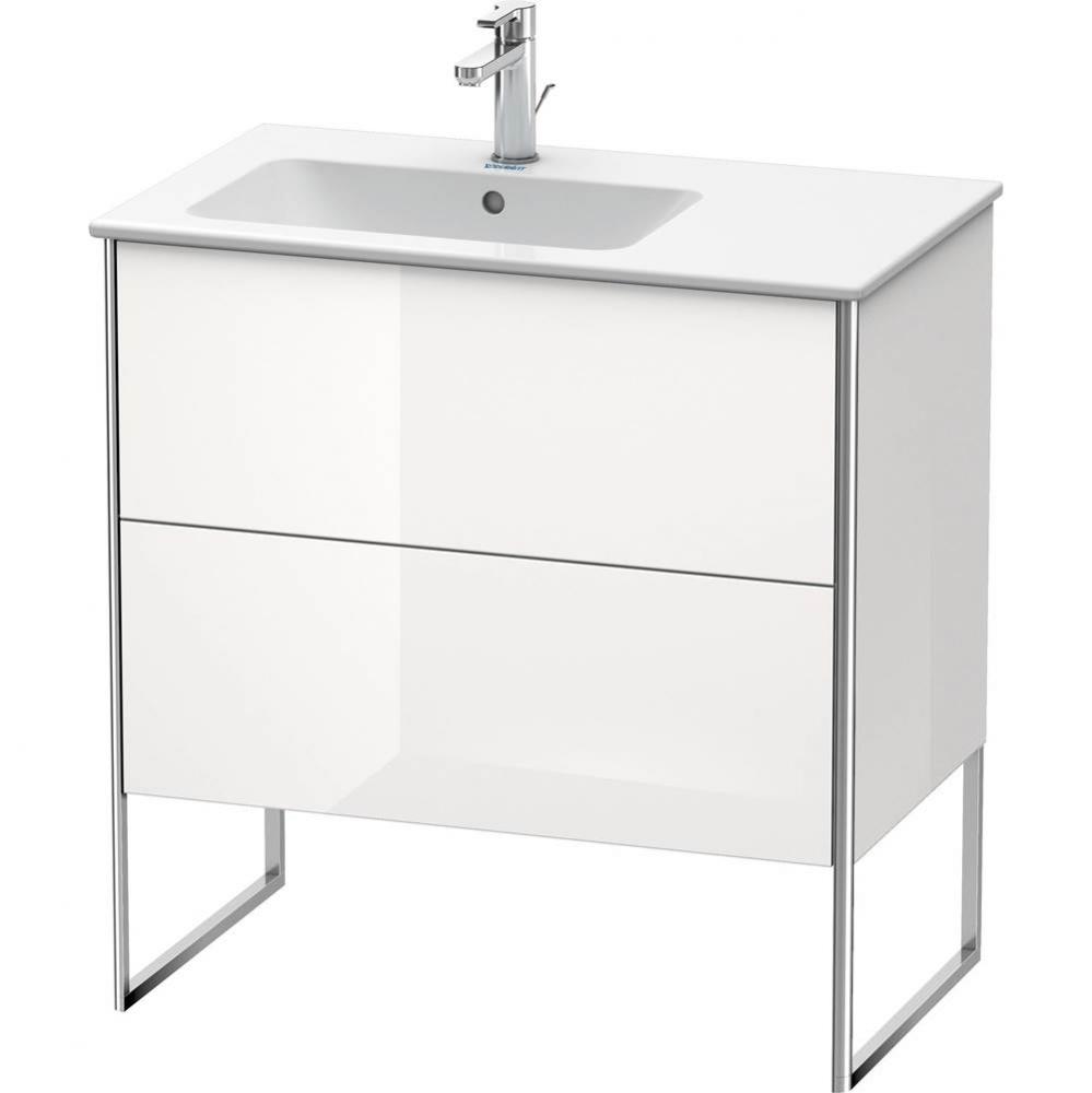 Duravit XSquare Two Drawer Floorstanding Vanity Unit White