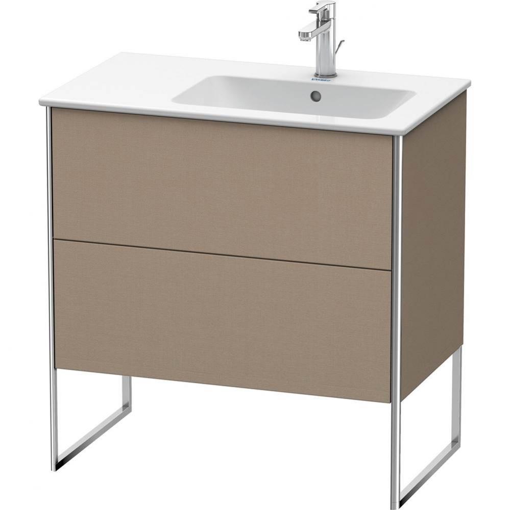 Duravit XSquare Two Drawer Floorstanding Vanity Unit Linen