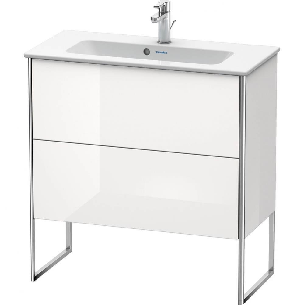 Duravit XSquare Two Drawer Floorstanding Vanity Unit White