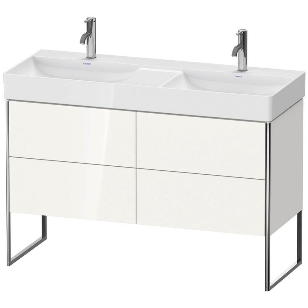 Duravit XSquare Four Drawer Floorstanding Vanity Unit White