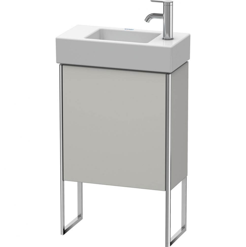 Duravit XSquare One Door Floorstanding Vanity Unit Concrete Gray