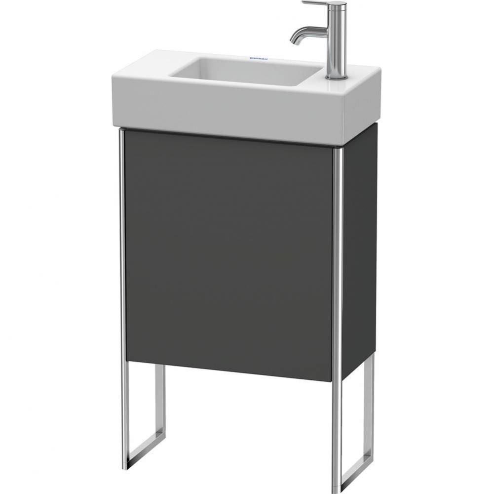 Duravit XSquare One Door Floorstanding Vanity Unit Graphite