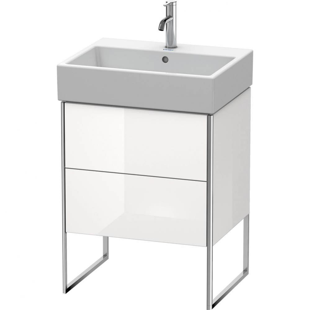 Duravit XSquare Two Drawer Floorstanding Vanity Unit White