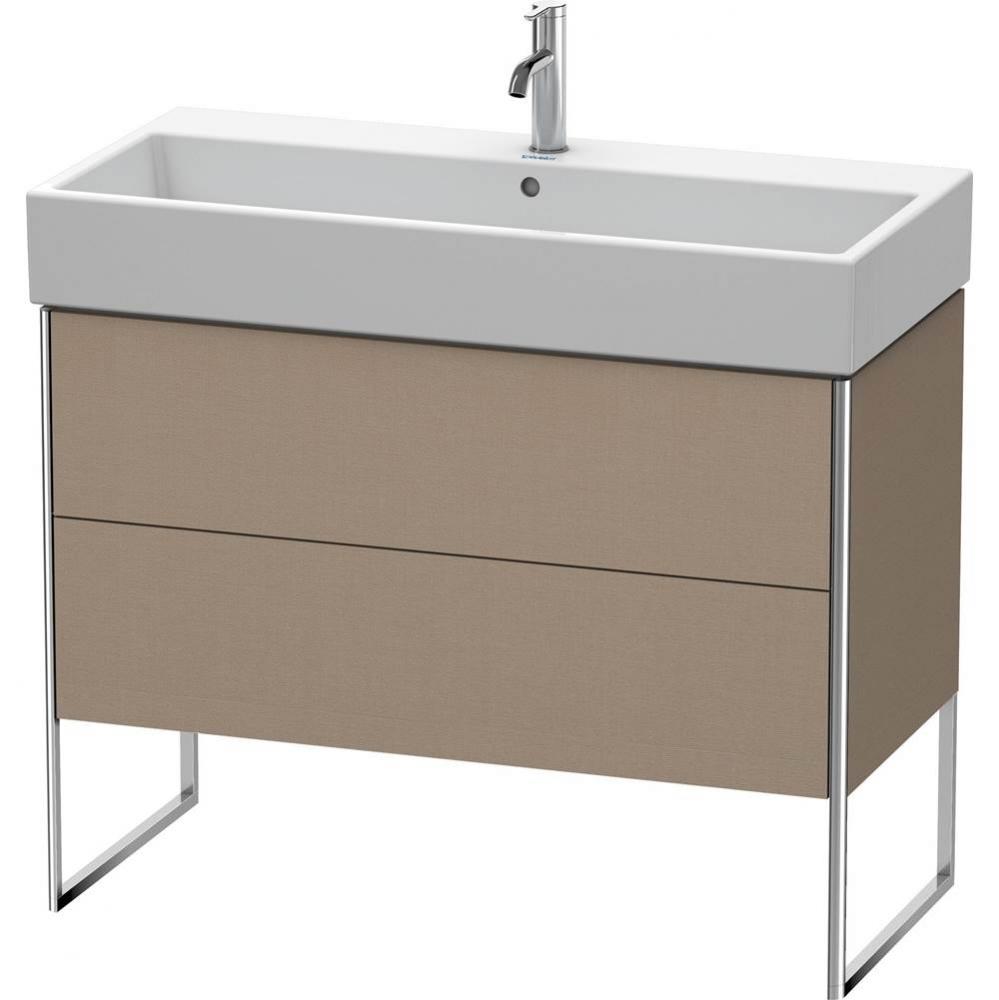 Duravit XSquare Two Drawer Floorstanding Vanity Unit Linen