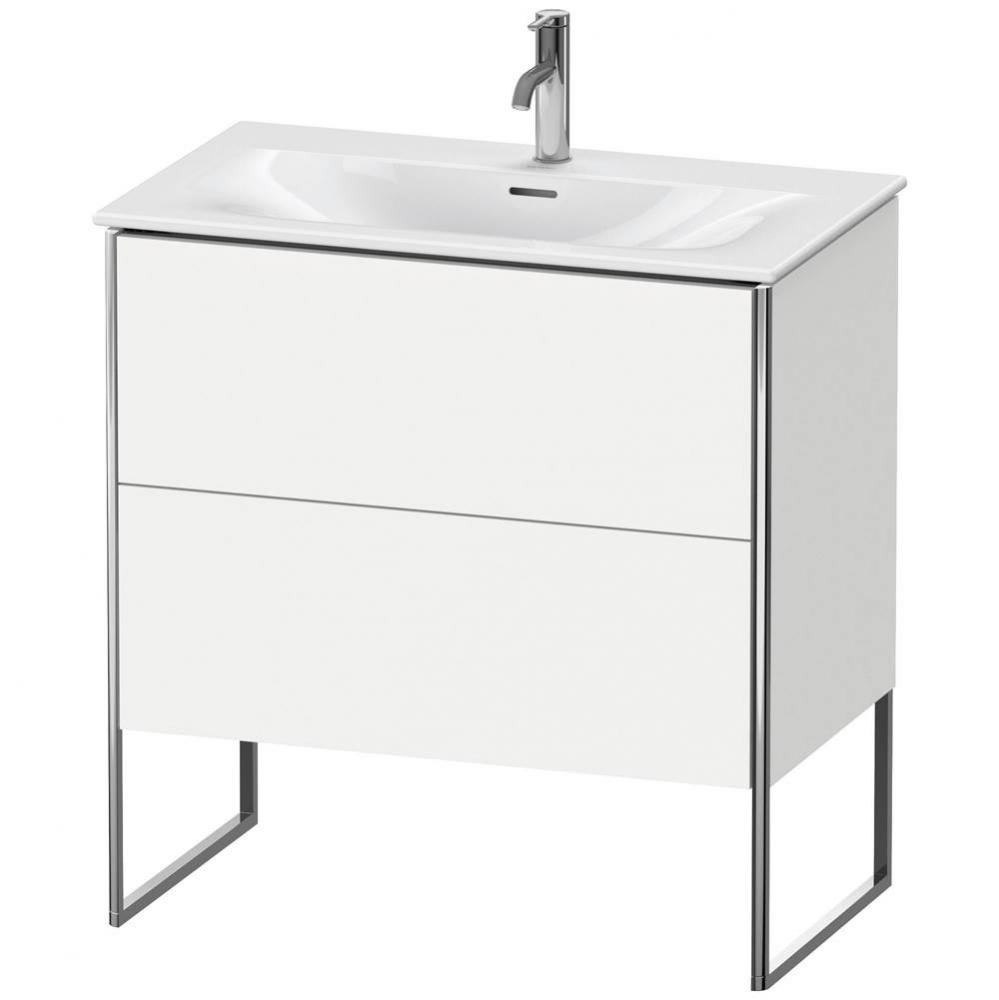 Duravit XSquare Two Drawer Floorstanding Vanity Unit White