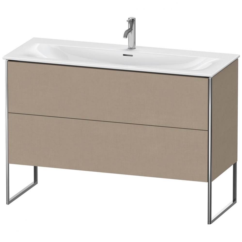 Duravit XSquare Two Drawer Floorstanding Vanity Unit Linen