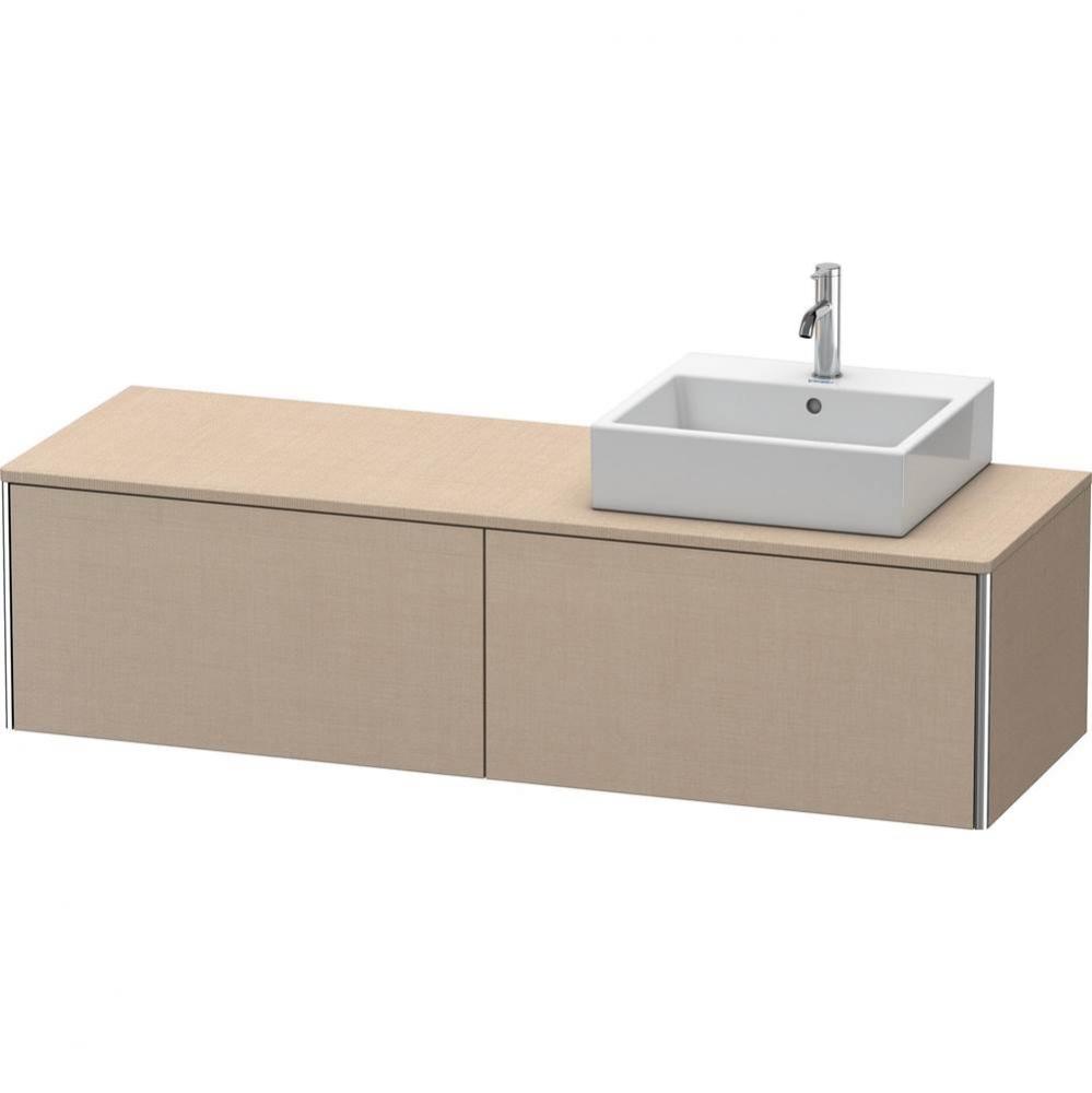 Duravit XSquare Two Drawer Vanity Unit For Console Linen