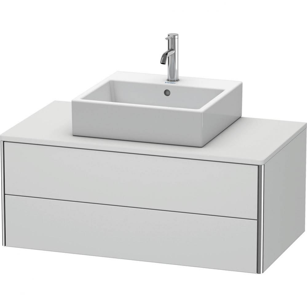 Duravit XSquare Two Drawer Vanity Unit For Console White