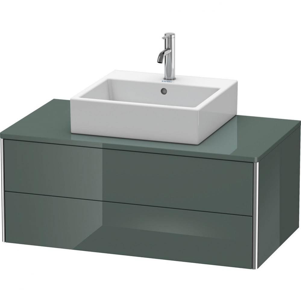 Duravit XSquare Two Drawer Vanity Unit For Console Dolomite Gray