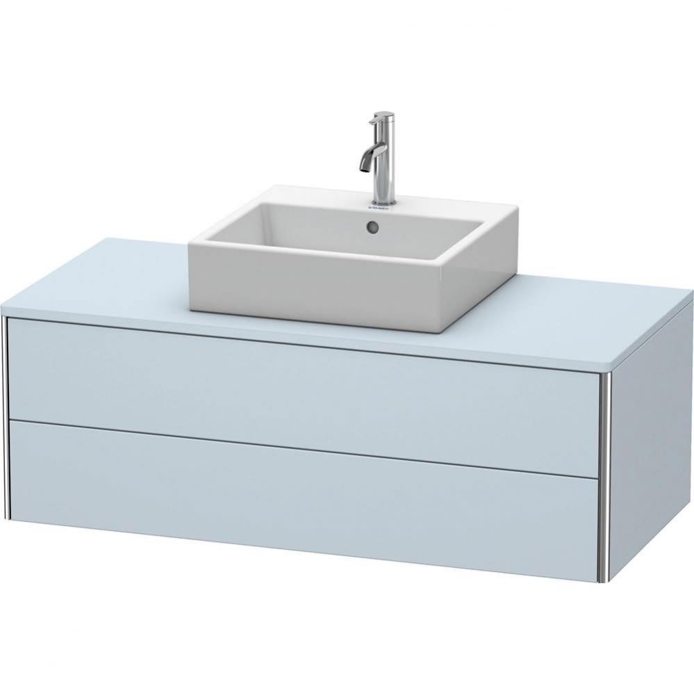 Duravit XSquare Two Drawer Vanity Unit For Console Light Blue