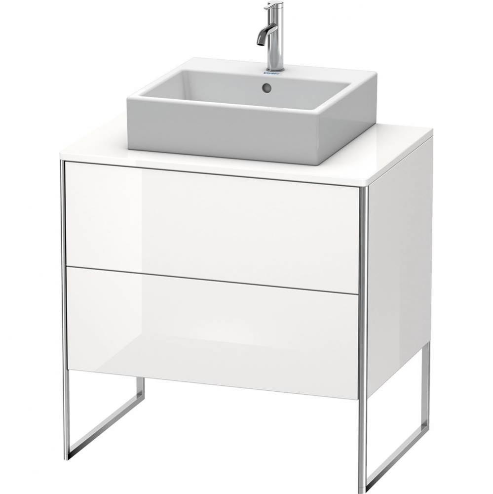 Duravit XSquare Two Drawer Vanity Unit For Console White