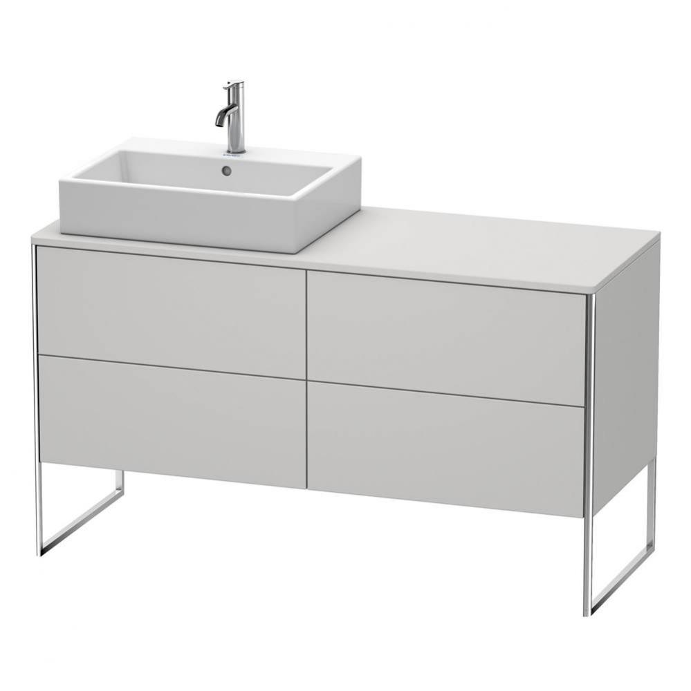 Duravit XSquare Four Drawer Vanity Unit For Console Nordic White