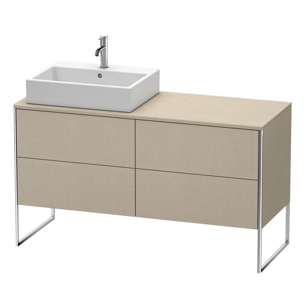 Duravit XSquare Four Drawer Vanity Unit For Console Linen