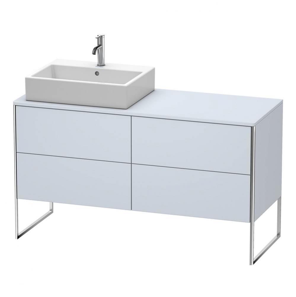 Duravit XSquare Four Drawer Vanity Unit For Console Light Blue