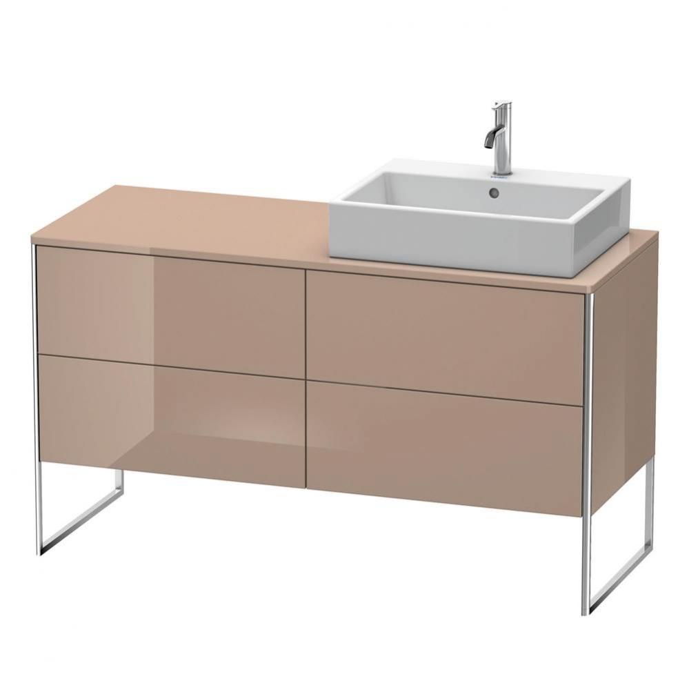 Duravit XSquare Four Drawer Vanity Unit For Console Cappuccino