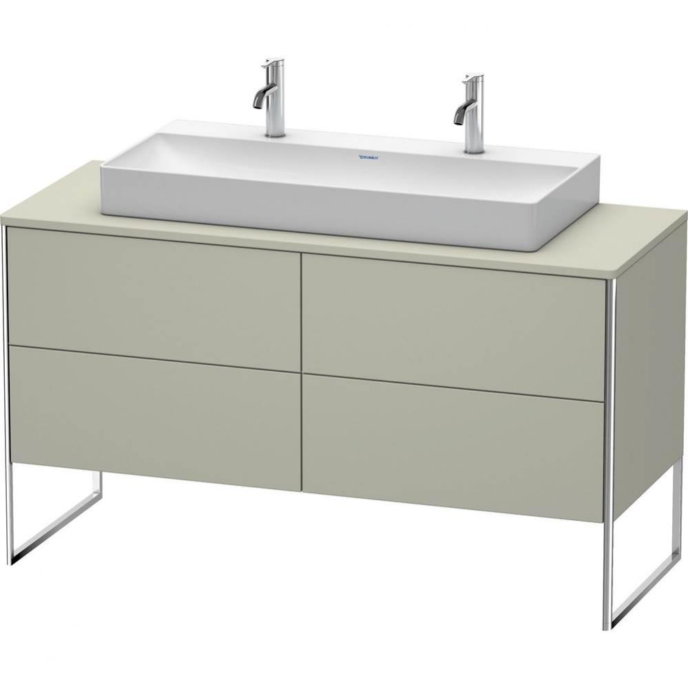 Duravit XSquare Four Drawer Vanity Unit For Console Taupe