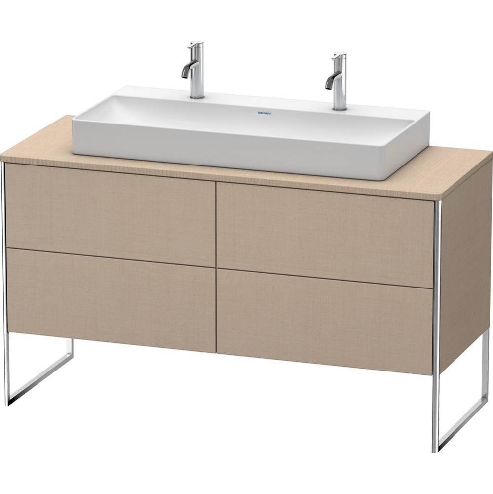 Duravit XSquare Four Drawer Vanity Unit For Console Linen