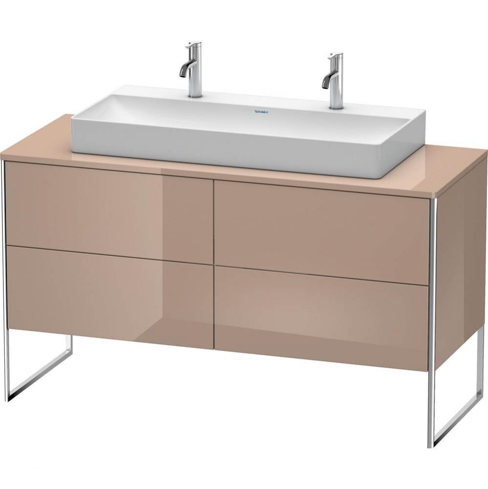 Duravit XSquare Four Drawer Vanity Unit For Console Cappuccino