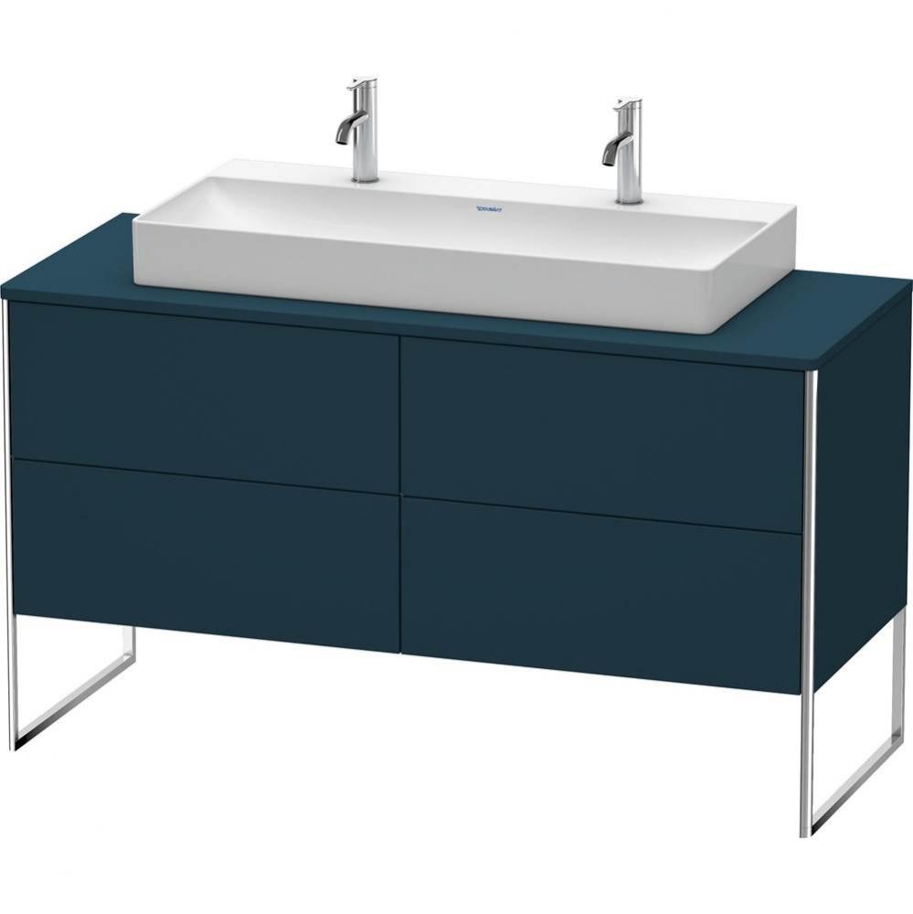 Duravit XSquare Four Drawer Vanity Unit For Console Midnight Blue