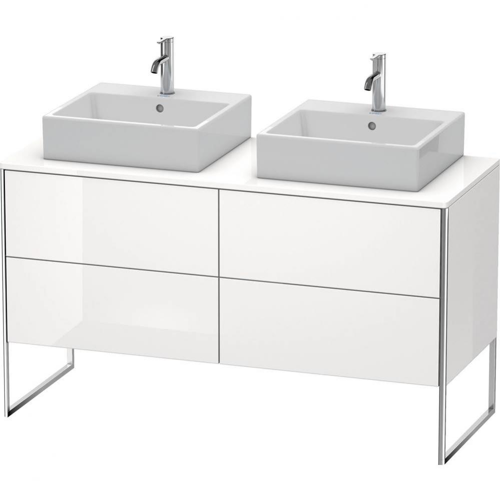 Duravit XSquare Four Drawer Vanity Unit For Console White