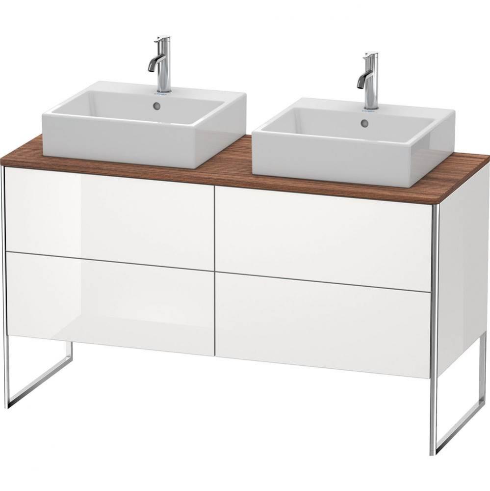 Duravit XSquare Four Drawer Vanity Unit For Console White