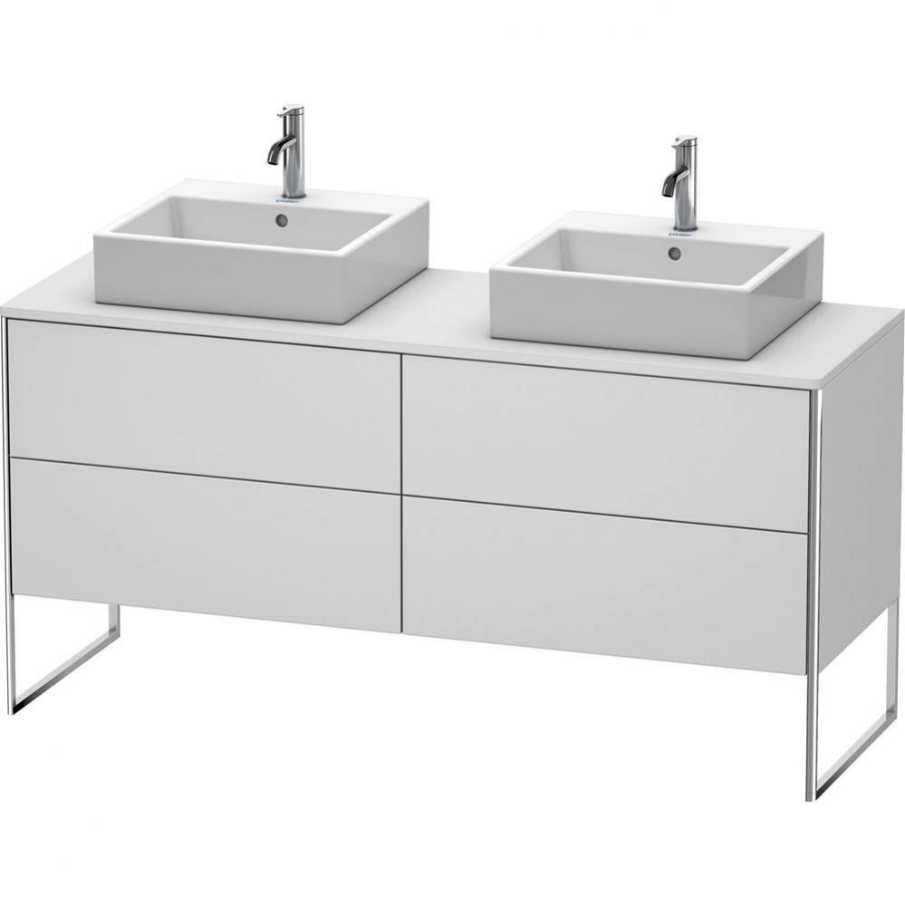 Duravit XSquare Four Drawer Vanity Unit For Console White