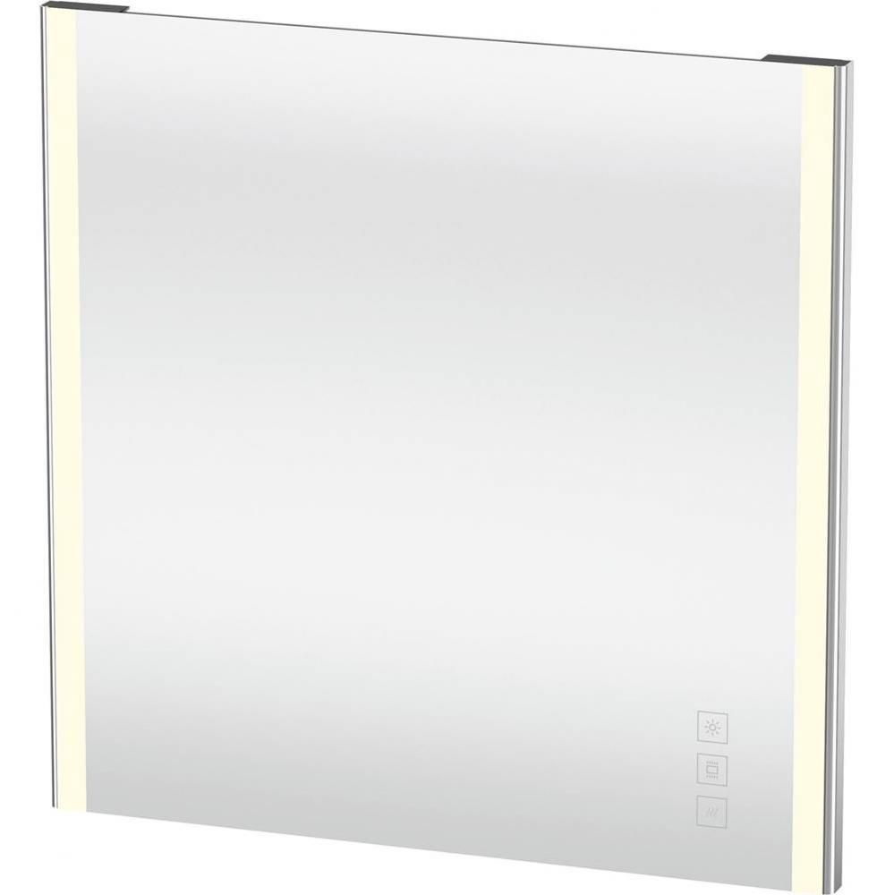 XSquare Mirror with Lighting Chrome