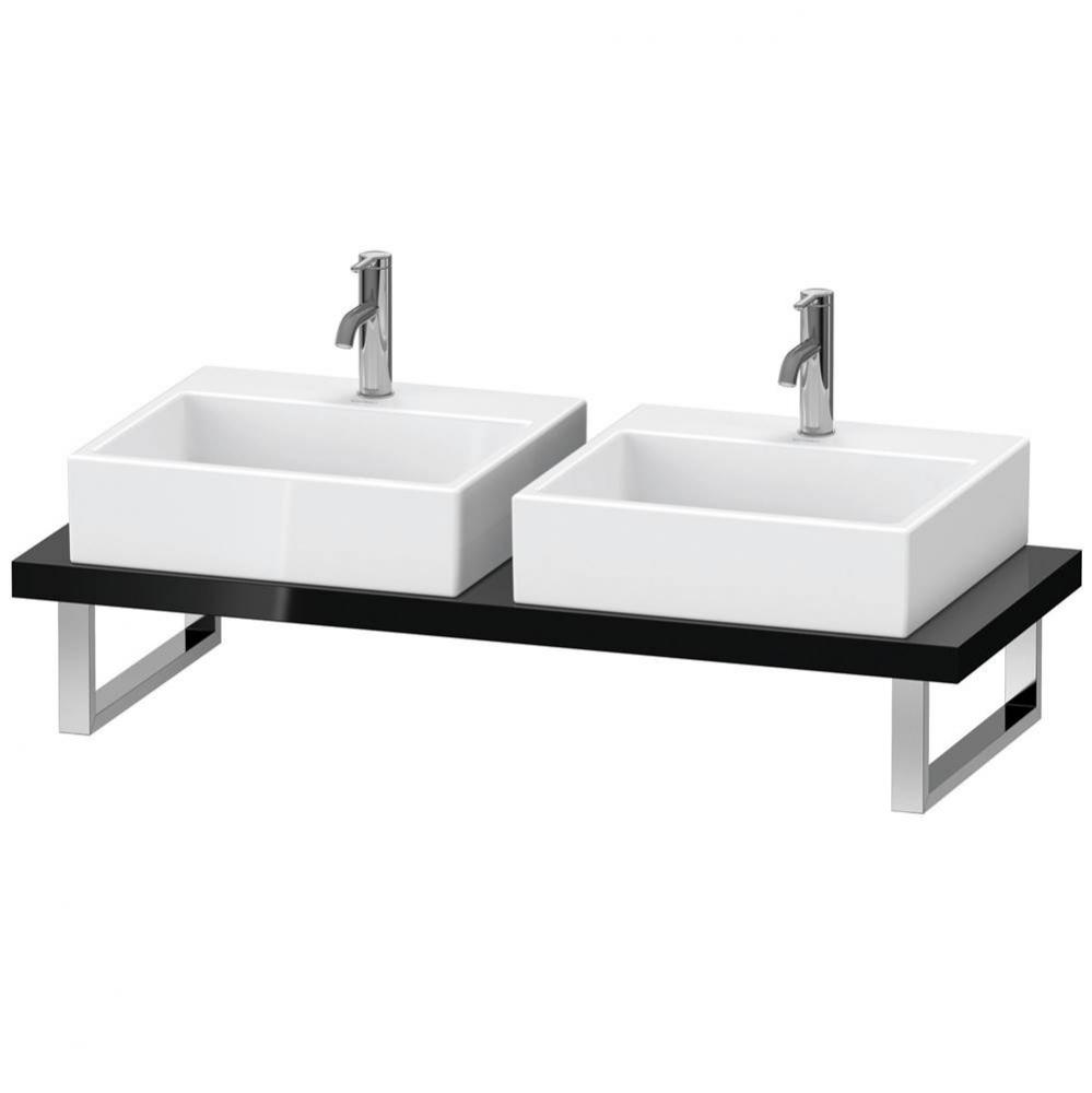 Duravit XViu Console  Black High Gloss