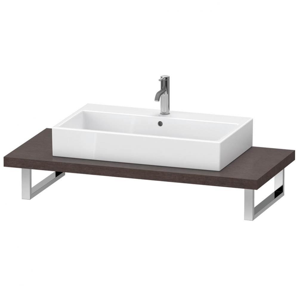 Duravit XViu Console  Brushed Dark Oak