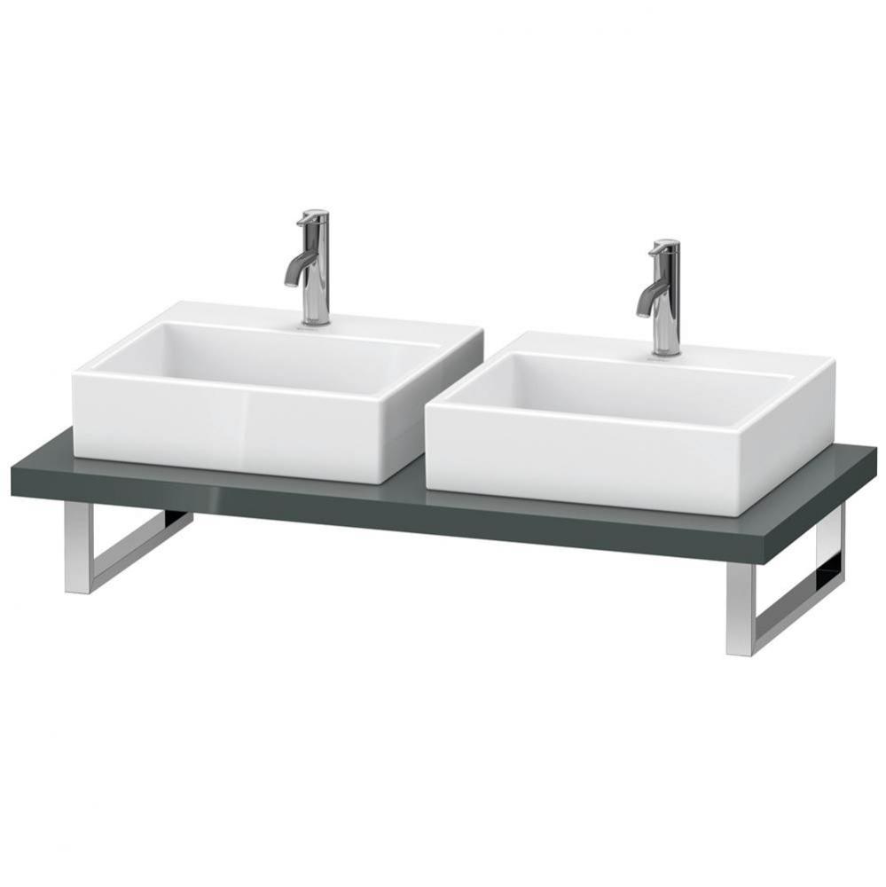 Duravit XViu Console  Dolomiti Gray High Gloss