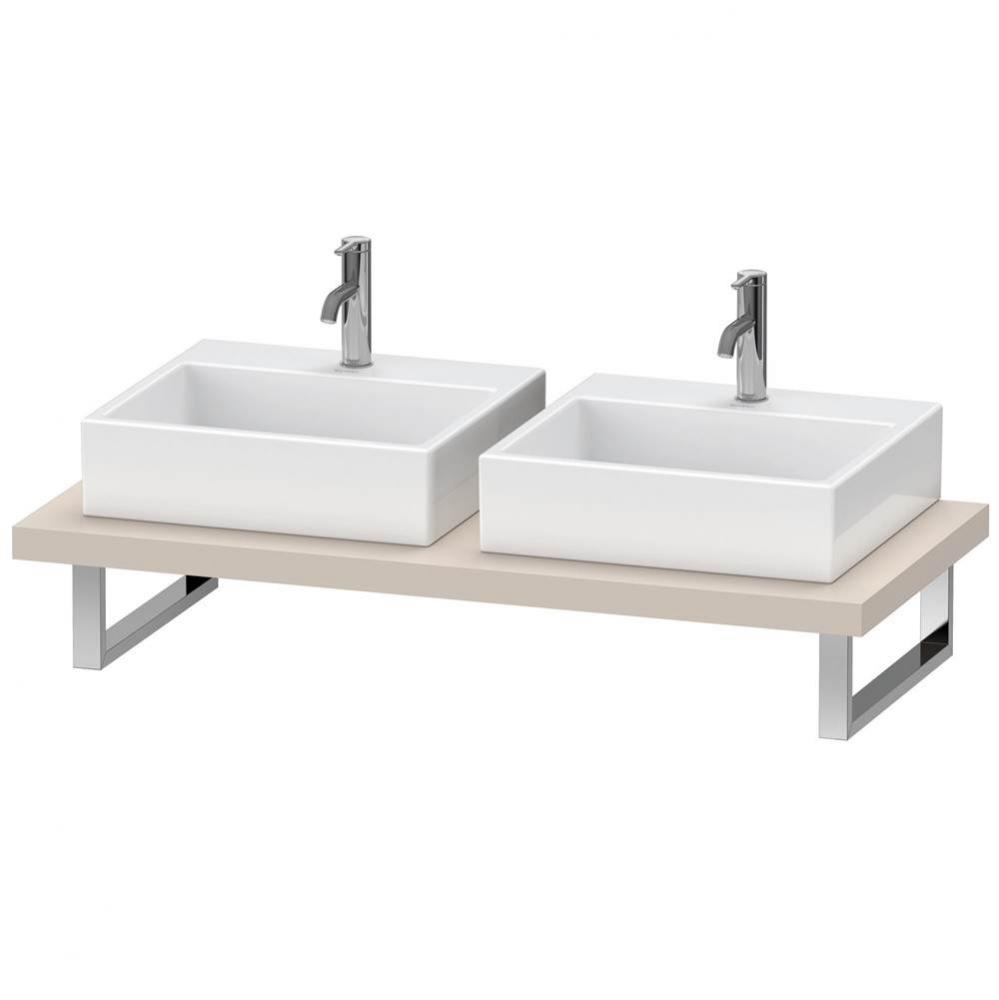 Duravit XViu Console  Taupe Matte